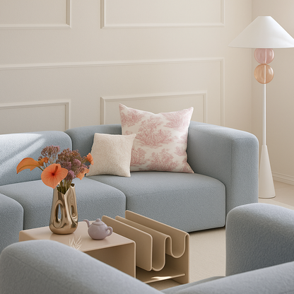 Housse de coussin – Collection Rose Antique